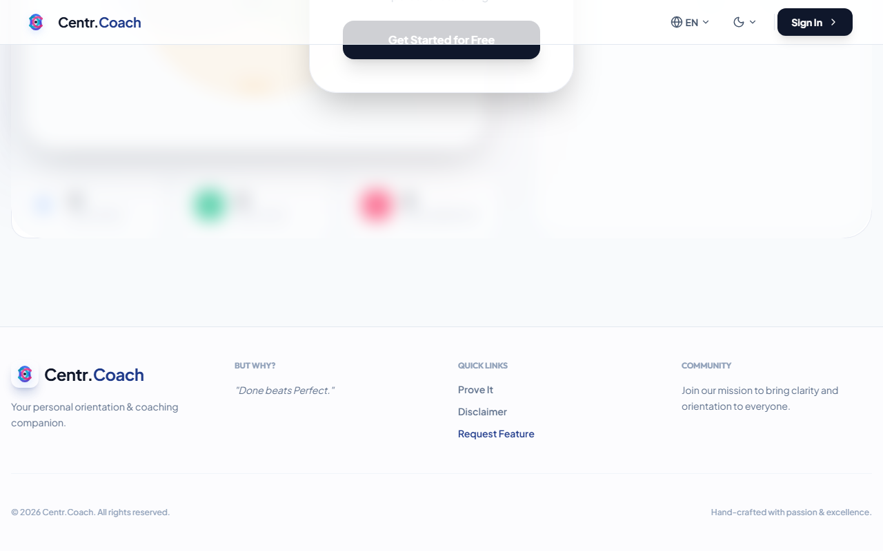 Centr.Coach screenshot 1