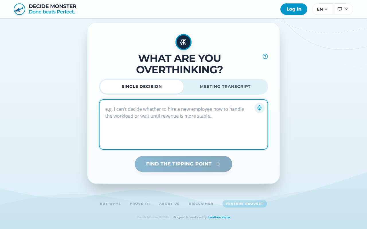 Decide Monster screenshot 1