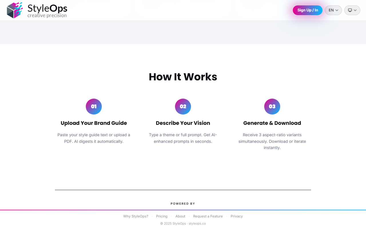 StyleOps screenshot 1