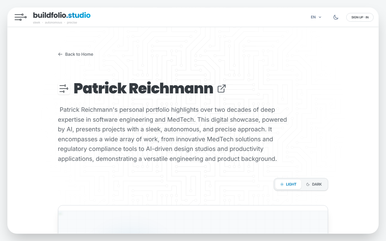 Patrick Reichmann screenshot 3