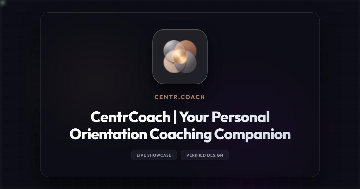 Centr.Coach Dark Theme Preview