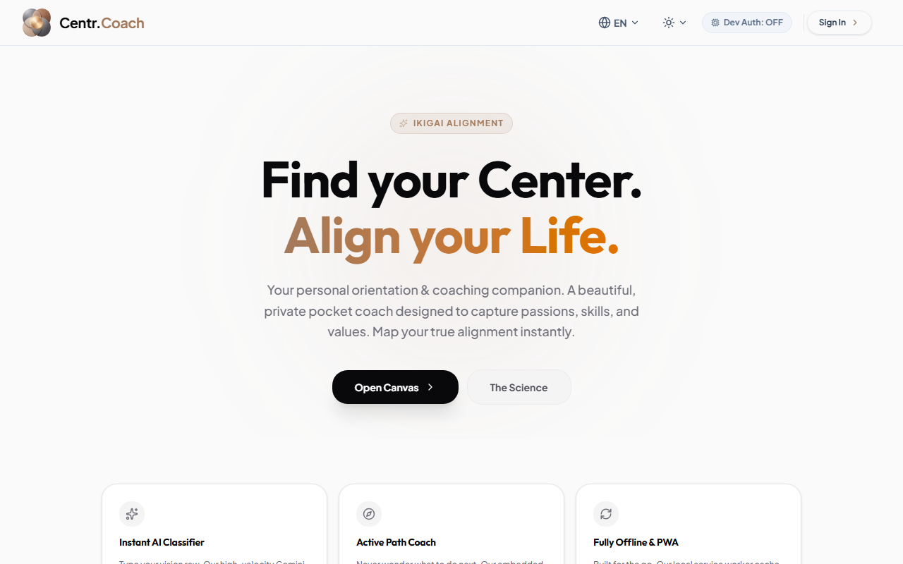Centr.Coach screenshot 2