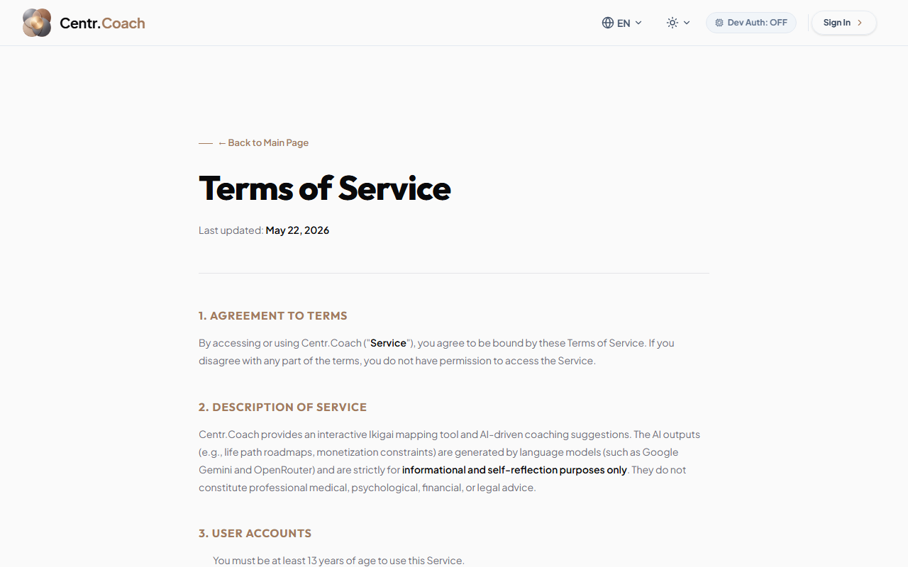 Centr.Coach screenshot 4