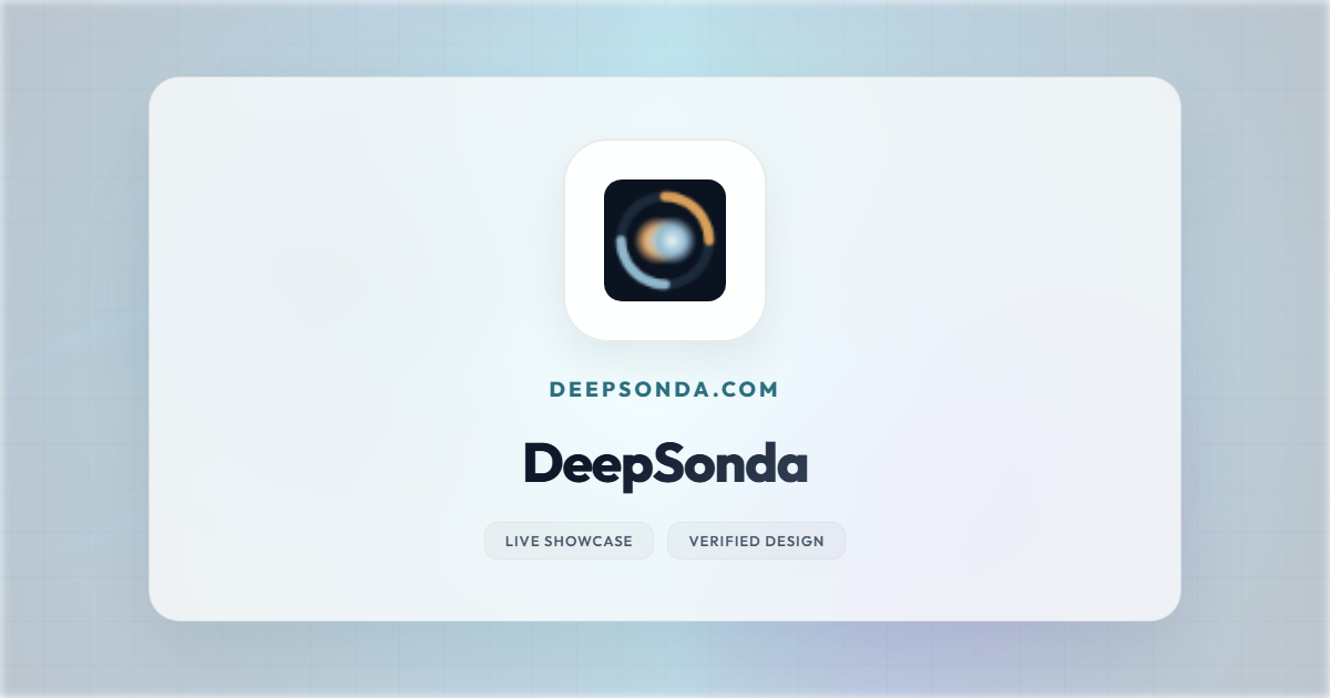DeepSonda Light Theme Preview