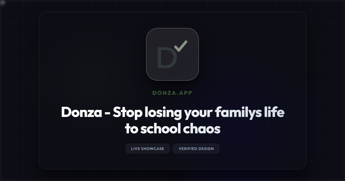 Donza Dark Theme Preview