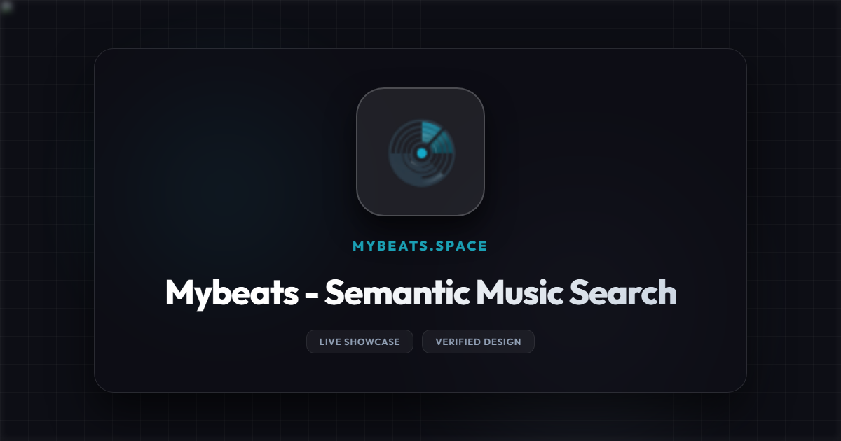 Mybeats Dark Theme Preview