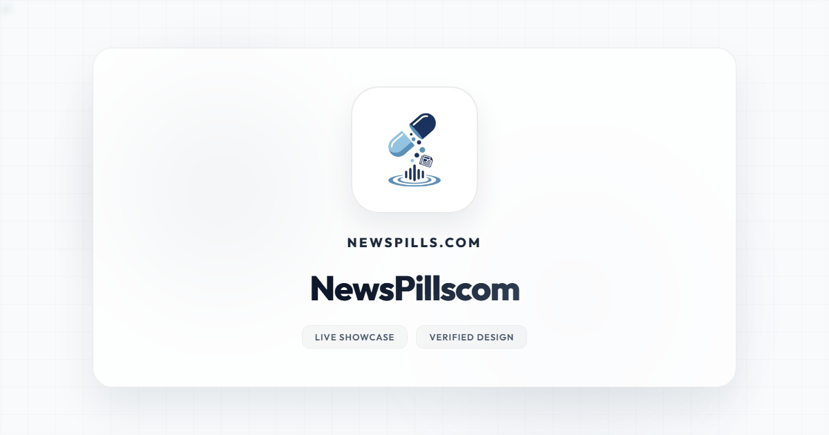 NewsPills Light Theme Preview