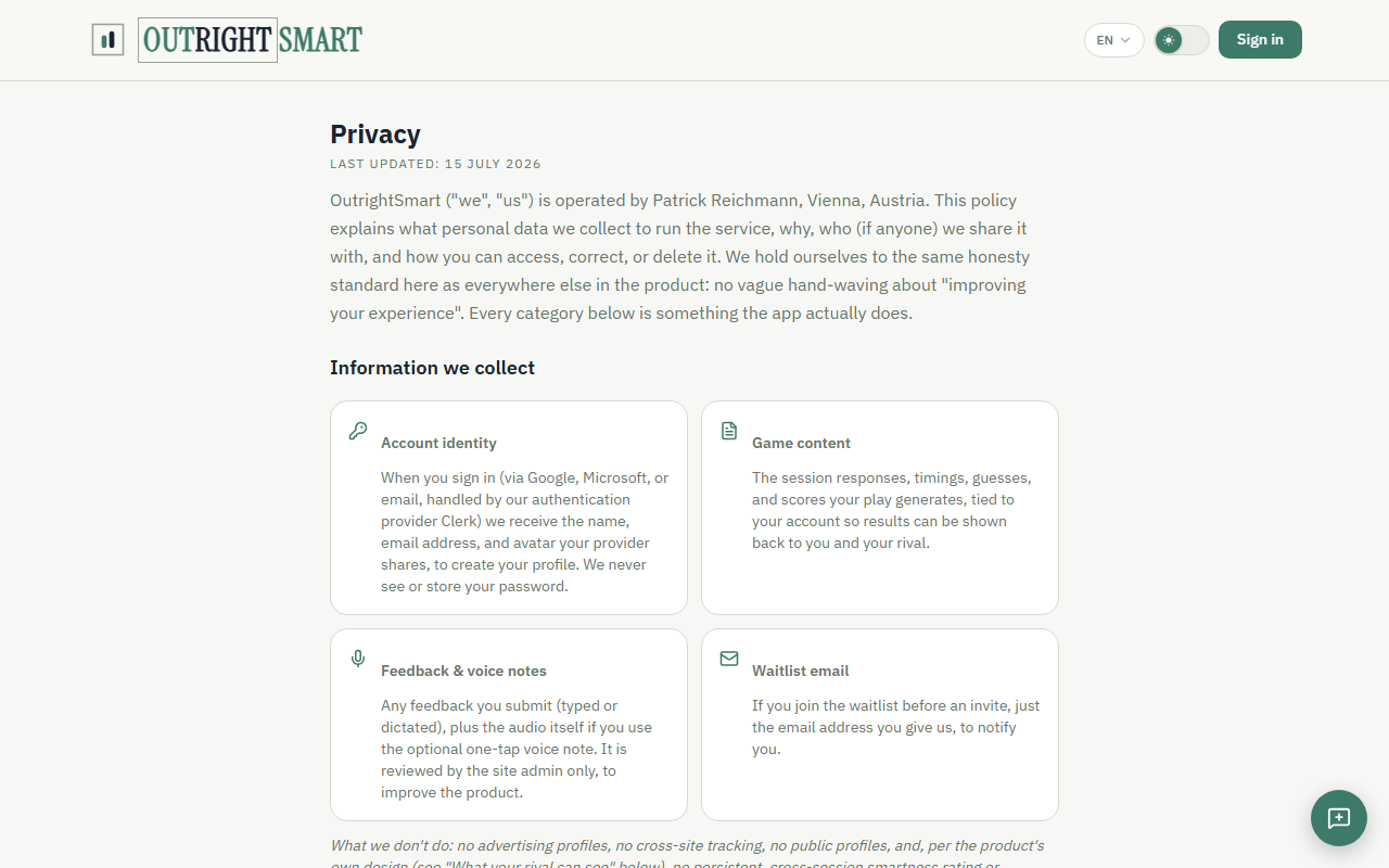 OutrightSmart screenshot 4