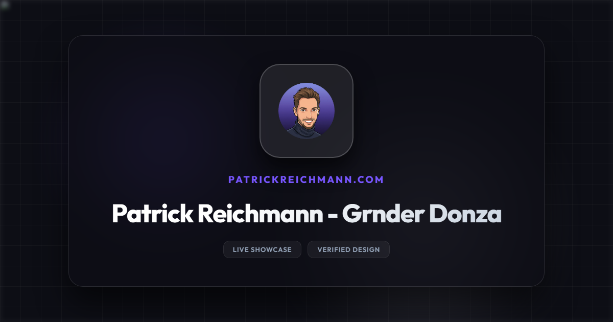 Patrick Reichmann Dark Theme Preview